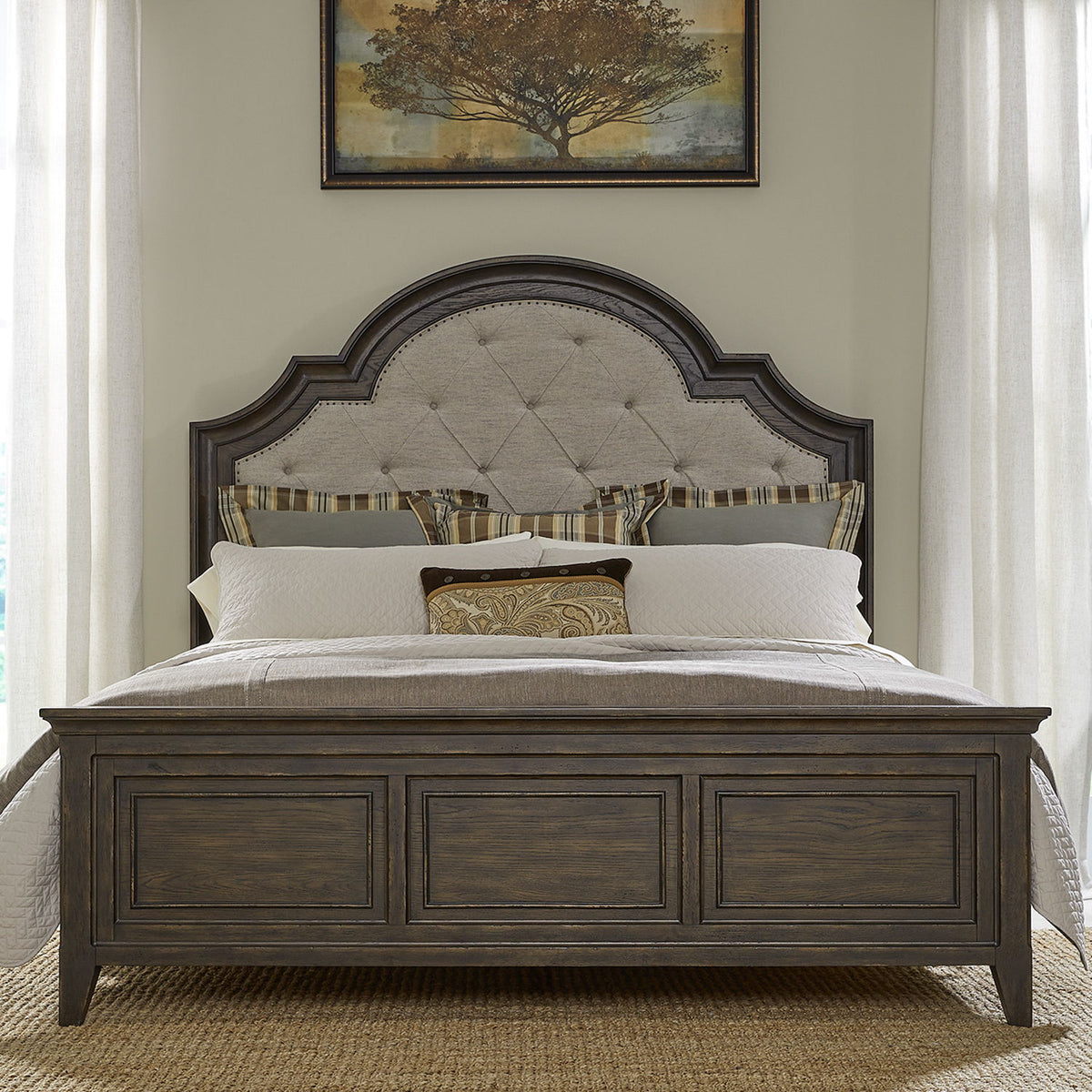 Paradise Valley King Upholstered Bed