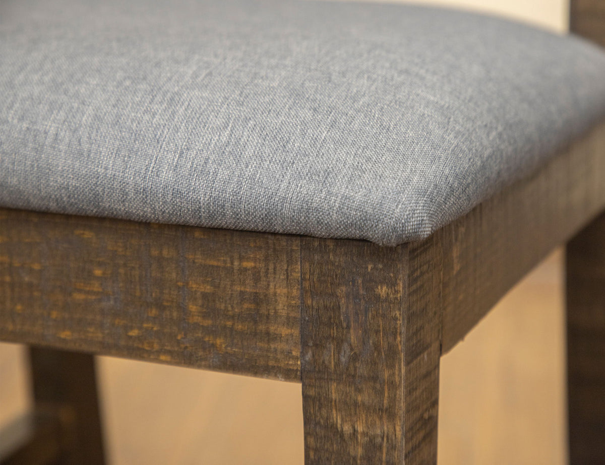 Loft 24" Barstools, Gray/Brown (Set of 2)