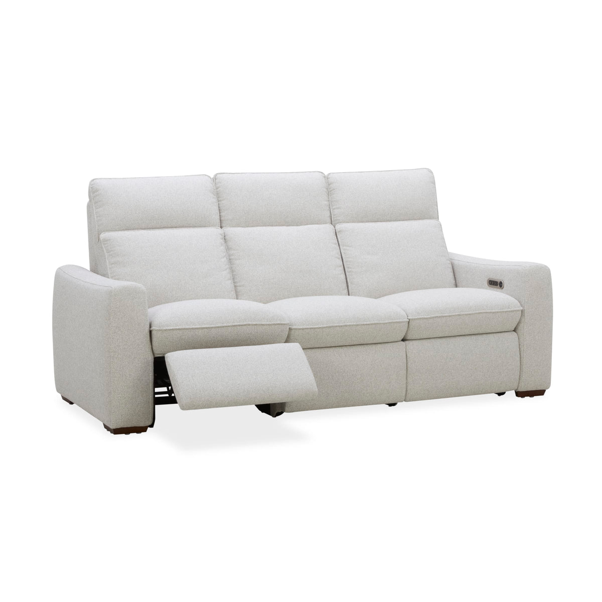 Flexsteel Ava Power Reclining Sofa with Power Headrest & Lumbar
