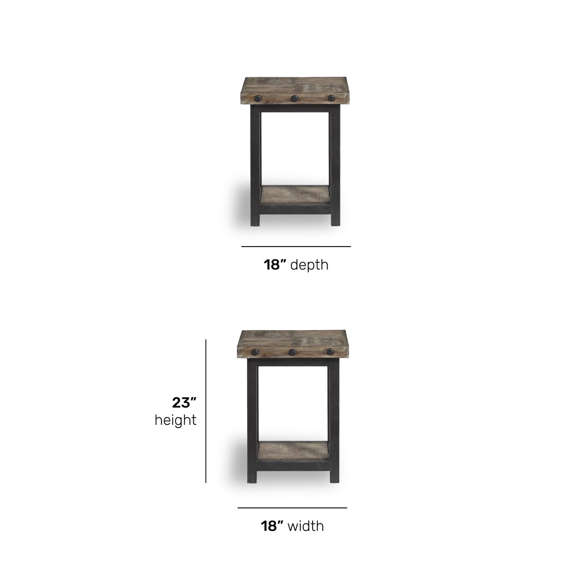 Flexsteel Carpenter Chairside Table