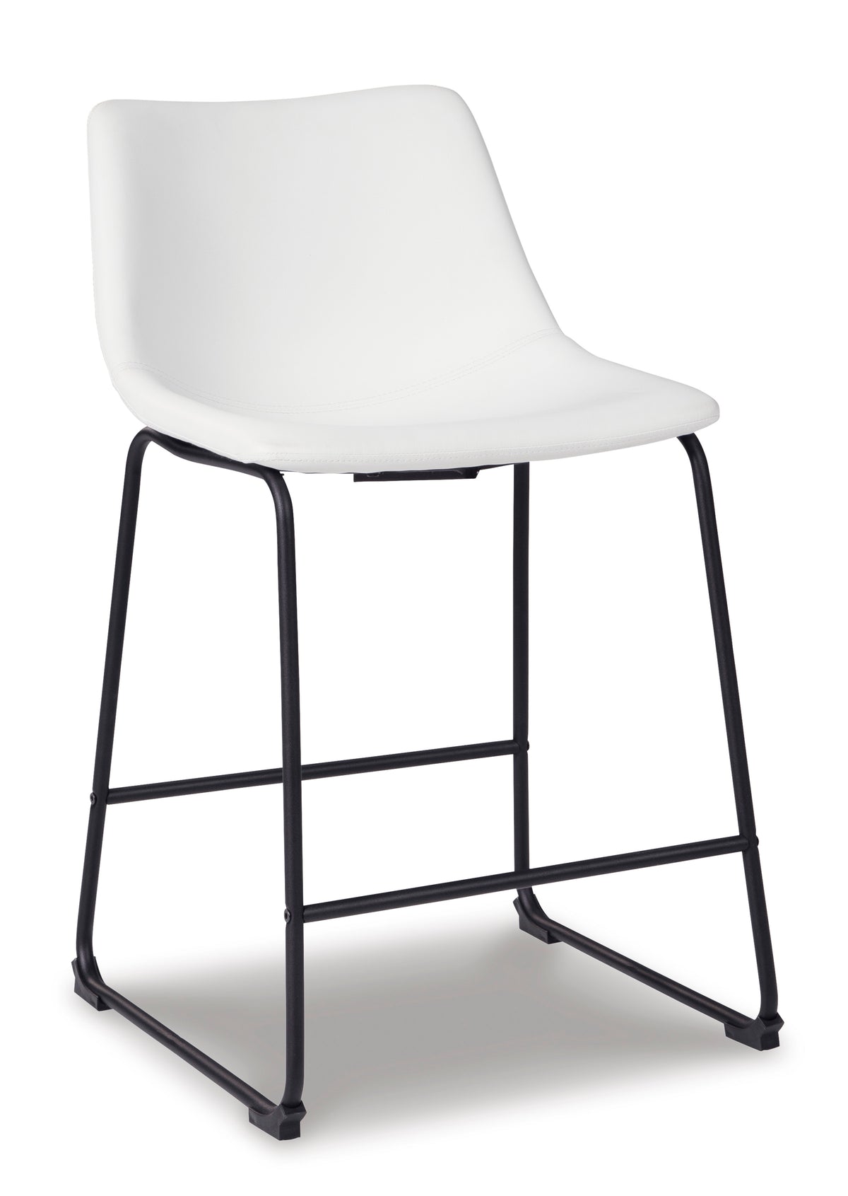 Centiar White 24" Counter Stool