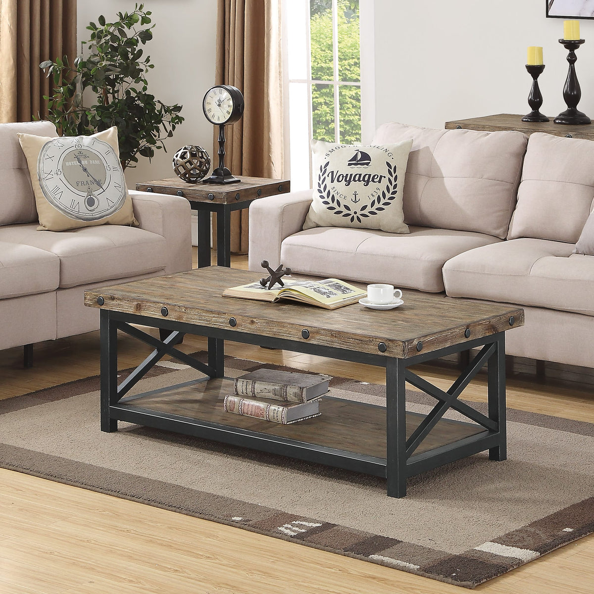 Flexsteel Carpenter Rectangular Coffee Table