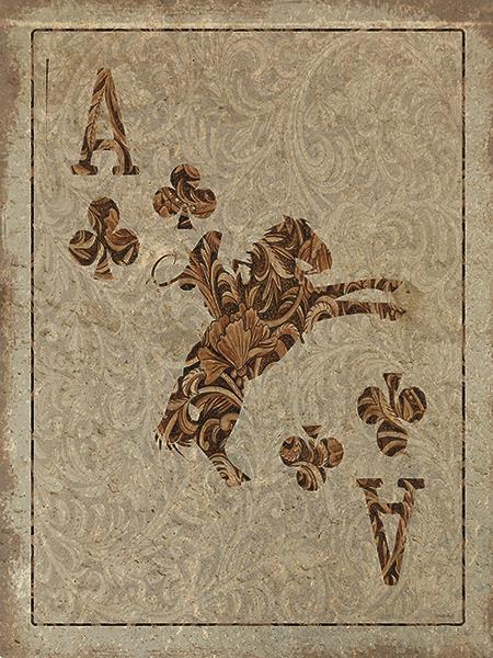 Old Wild West Ace By Cindy Jacobs - Light Brown