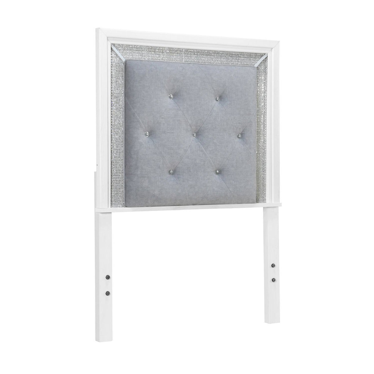 Reflections - Upholstered Panel Headboard With Lights