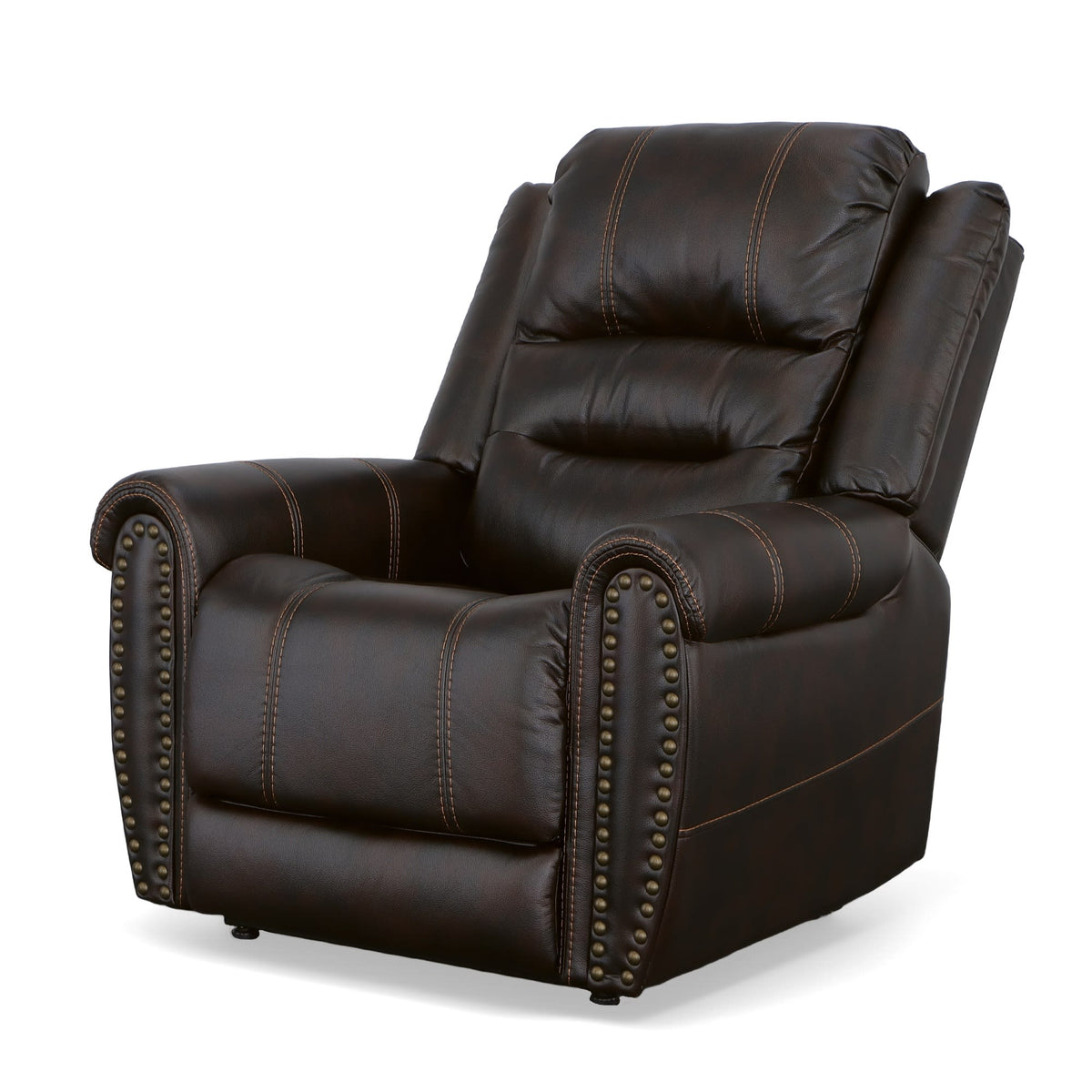 Flexsteel Oscar Power Lift Recliner with Right-Hand Control & Power Headrest