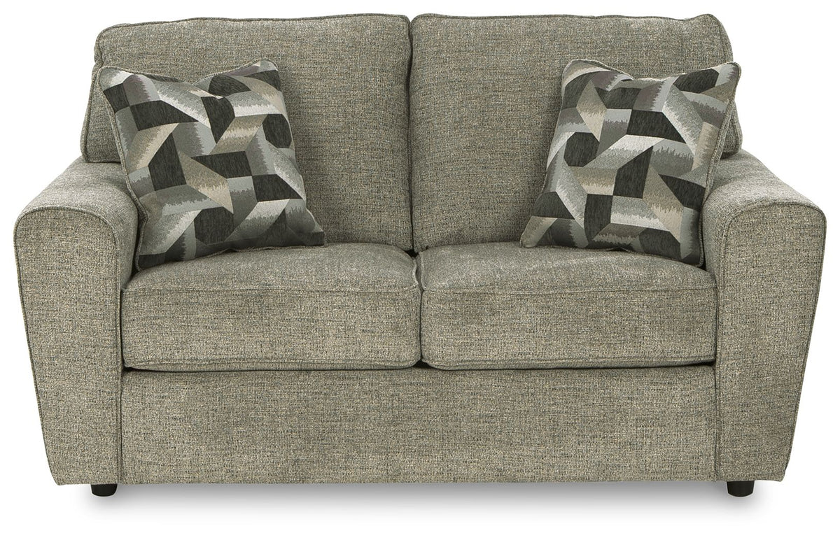 Cascilla - Loveseat - Pewter