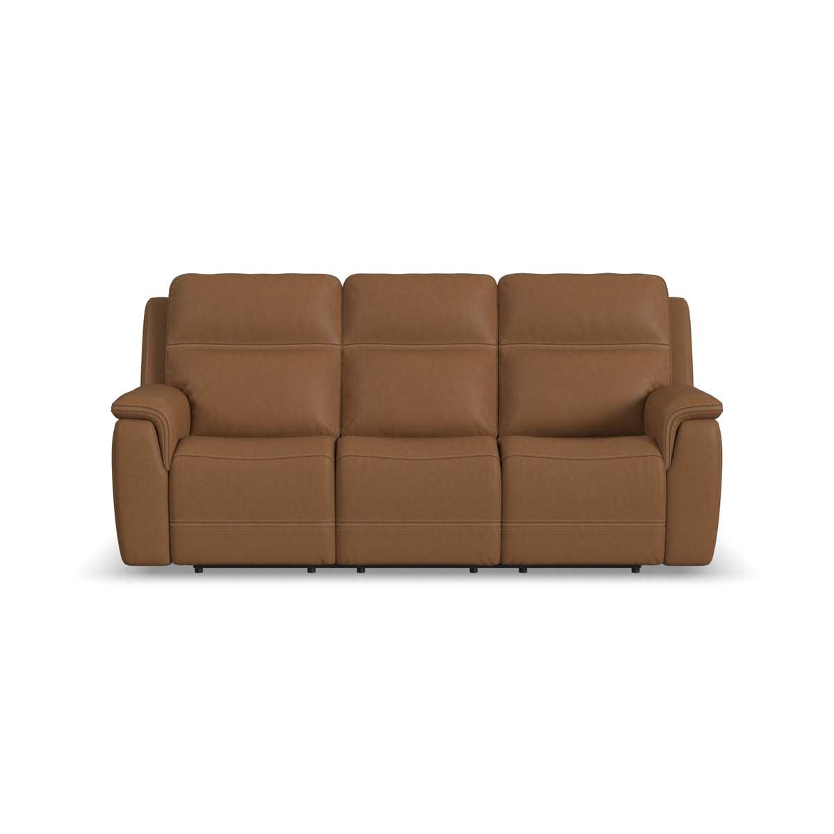 Flexsteel Sawyer Power Reclining Sofa with Power Headrests & Lumbar