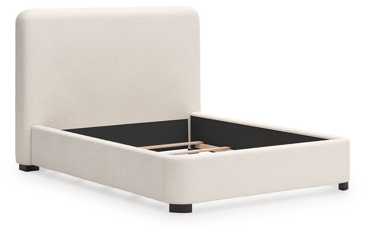 Brintstreet Queen Upholstered Bed – Beige