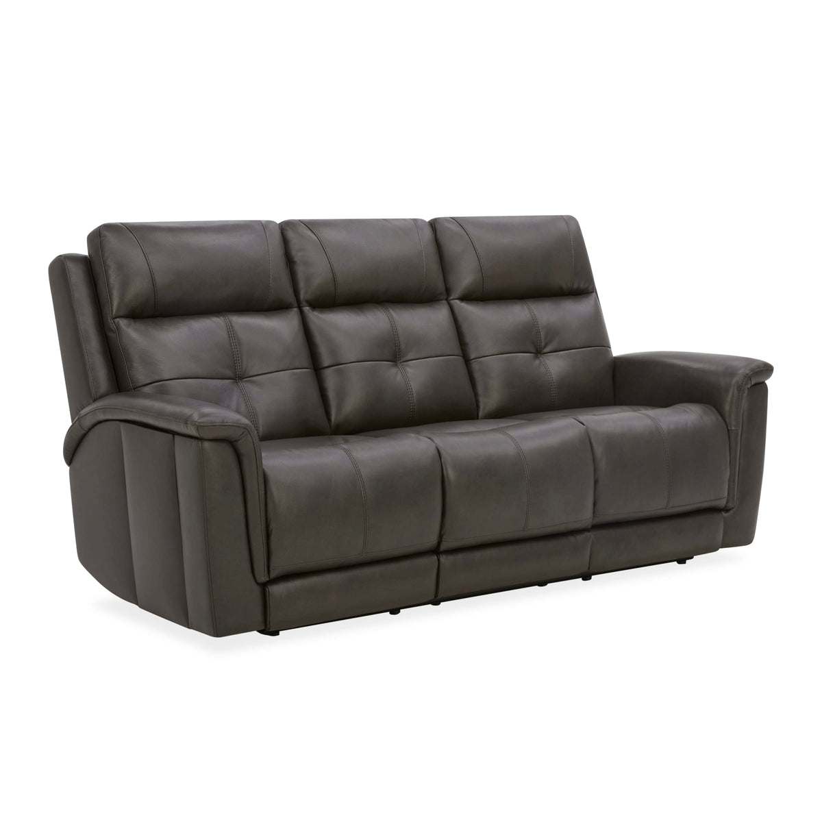 Flexsteel Ranger Power Reclining Sofa with Console, Power Headrest, Lumbar, Heat & Massage