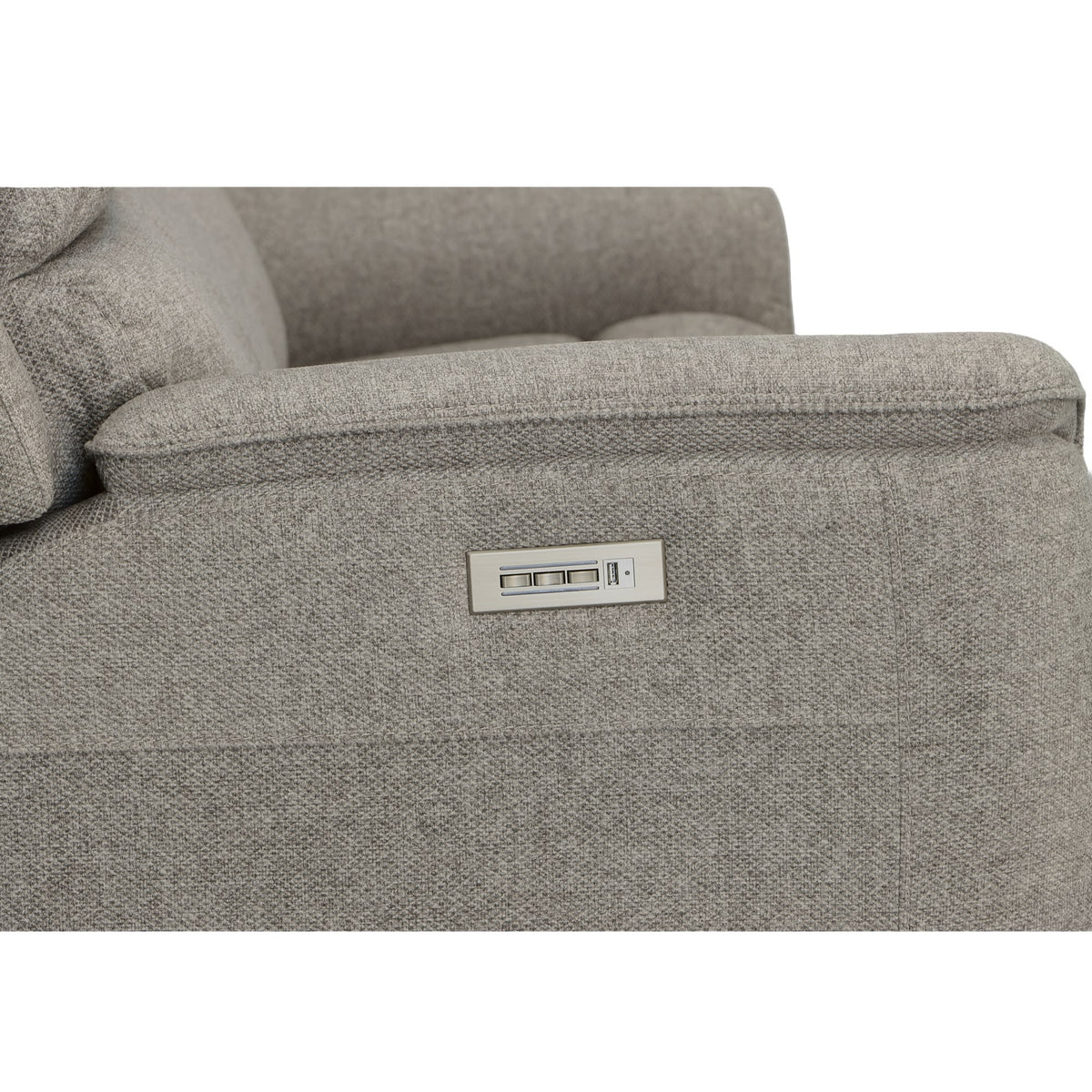 Flexsteel Henry Power Reclining Sofa with Power Headrests & Lumbar