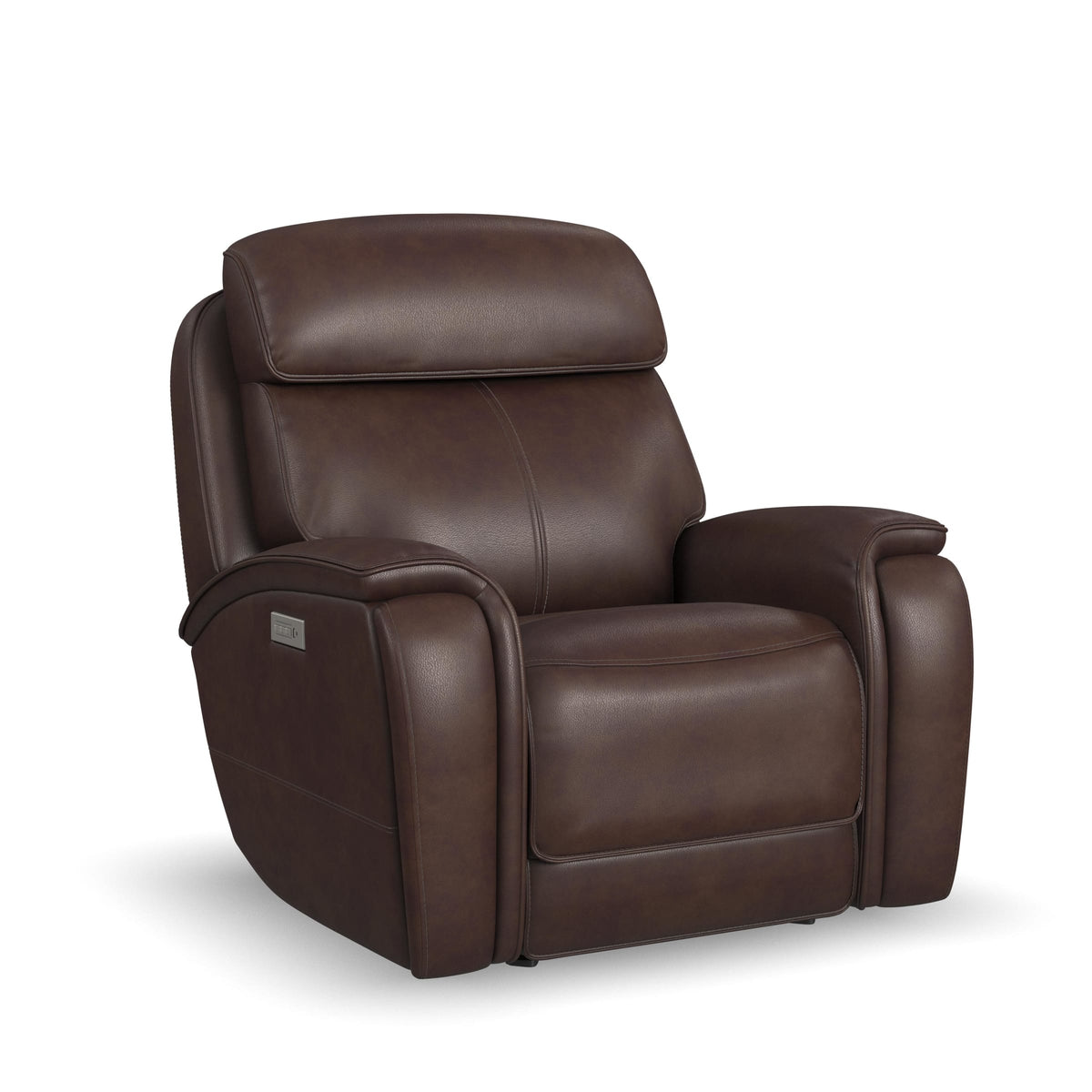 Flexsteel Walker Power Gliding Recliner w/ Power Headrest & Lumbar
