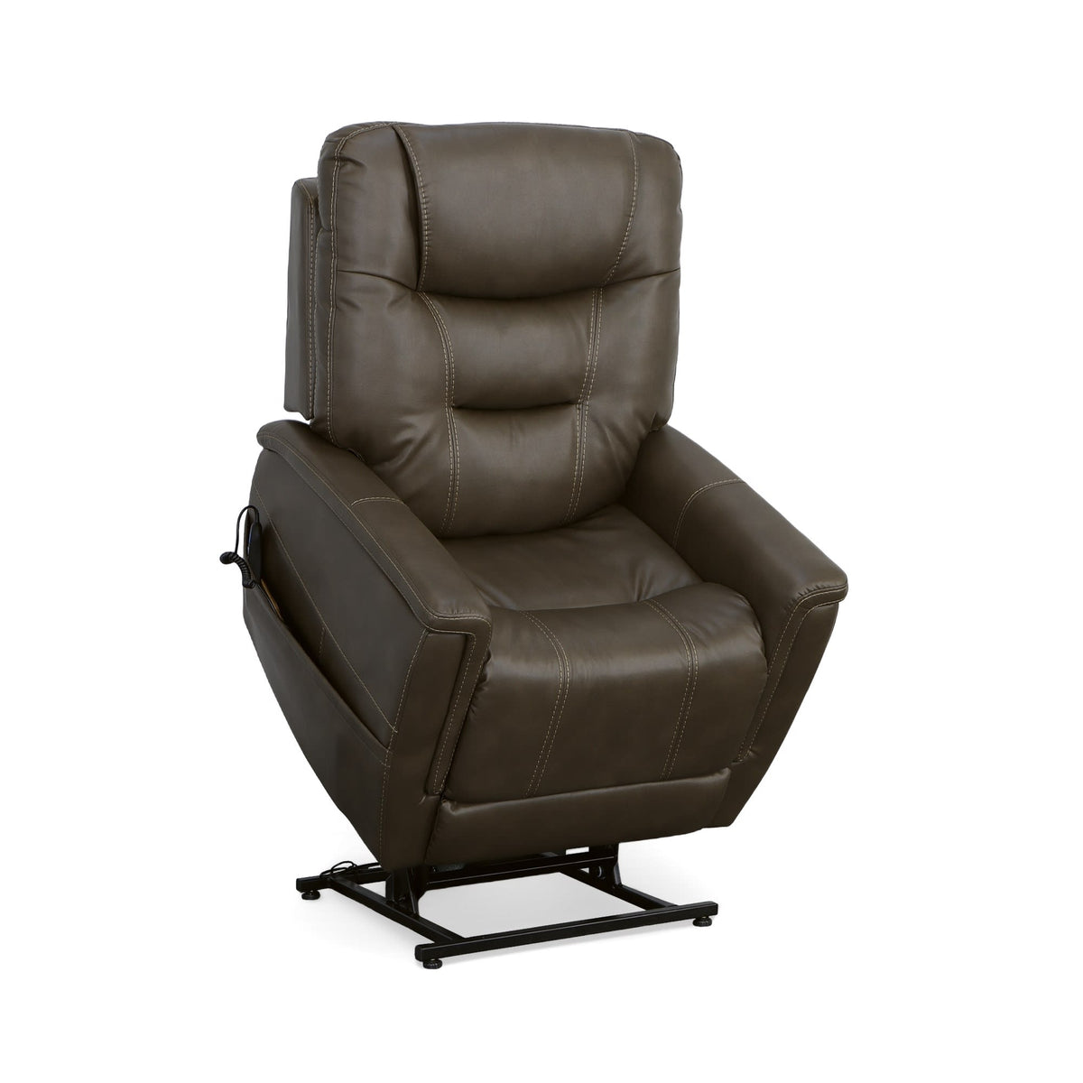 Flexsteel Shaw Power Lift Recliner with Power Headrest & Lumbar