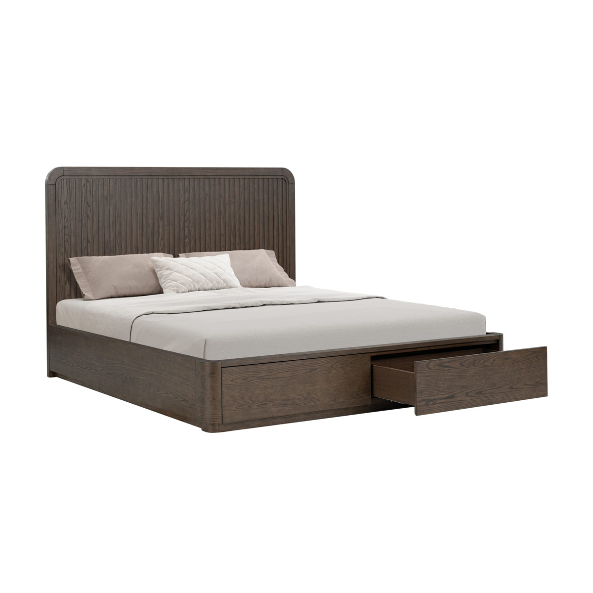 Flexsteel Athens King Panel Storage Bed