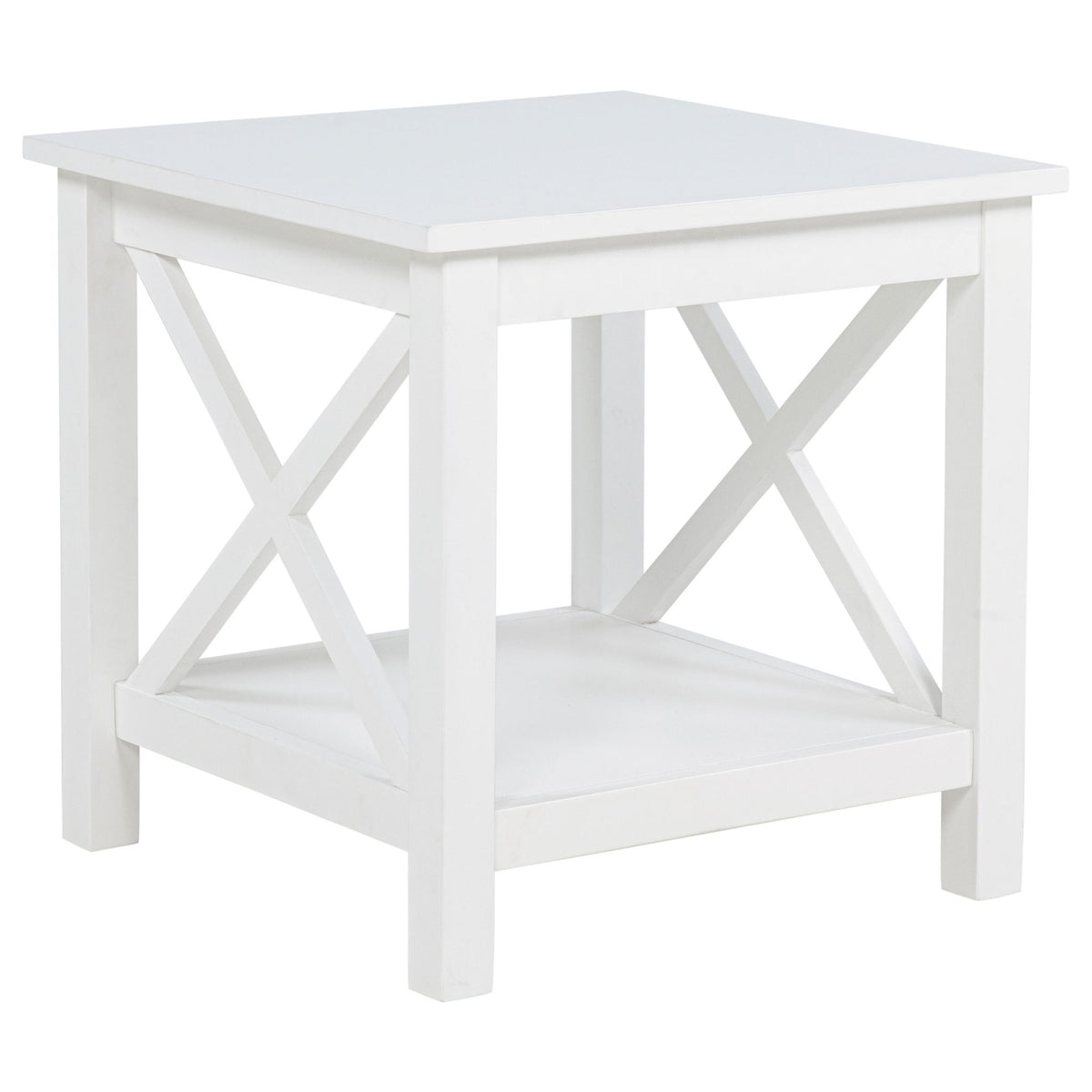 Skyview 3-piece Rectangular Lift Top Coffee Table Set White
