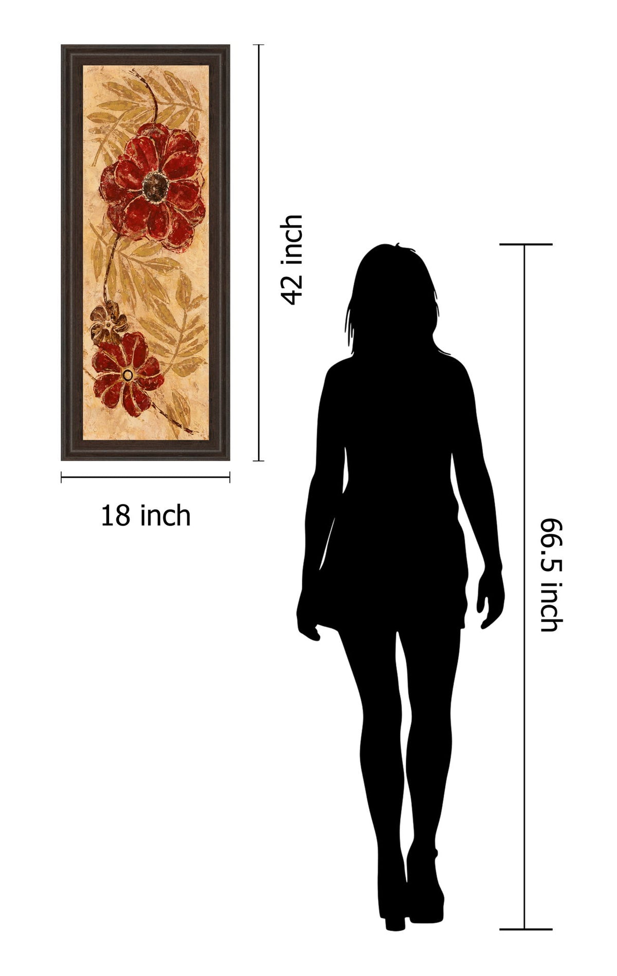 Touch Of Honey I By Maria Donovan - Framed Print Wall Art - Light Brown