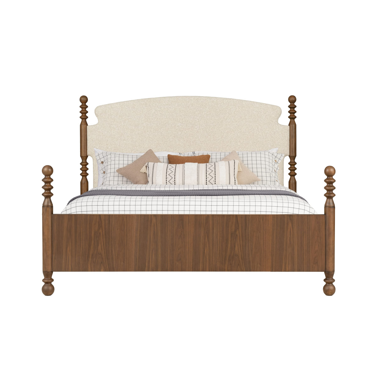 Flexsteel Azalea King Upholstered Bed