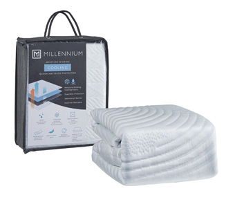 Extra Cooling Protector - White - Queen Mattress Protector