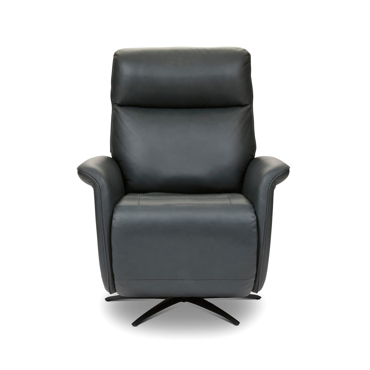 Flexsteel Haven Power Swivel Recliner with Power Headrest, Lumbar, Heat, Massage & Ventilation