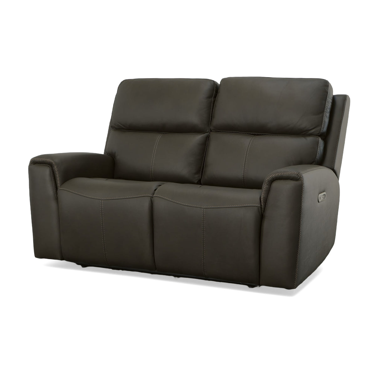 Flexsteel Jarvis Power Reclining Loveseat with Power Headrests