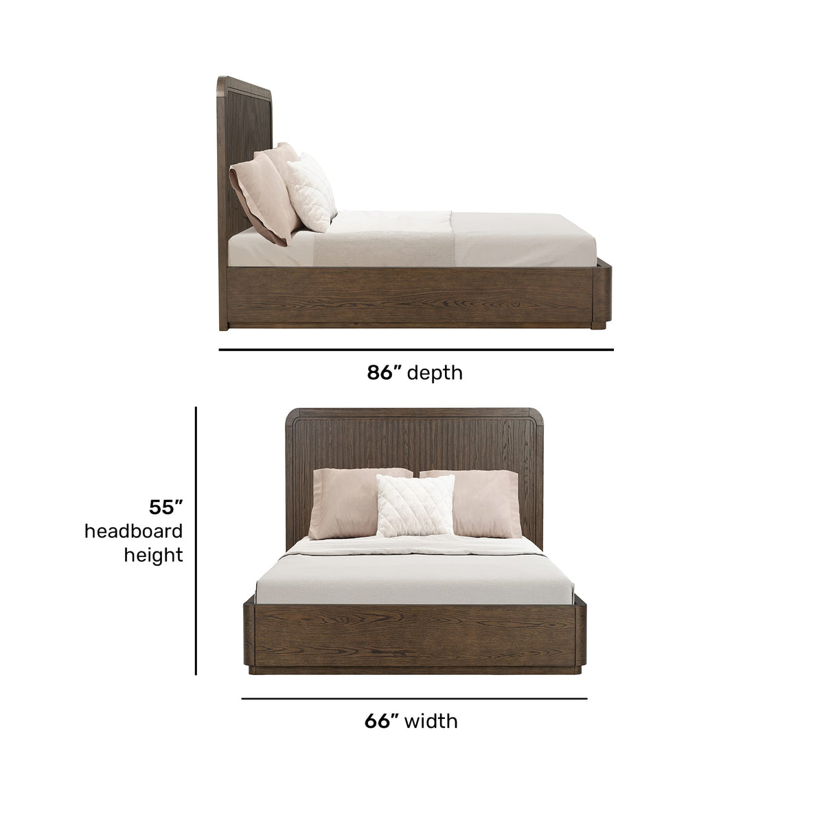 Flexsteel Athens Queen Panel Bed