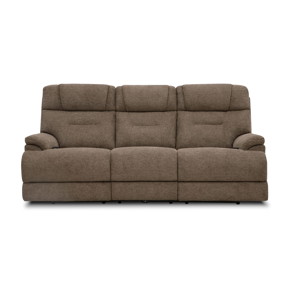 Flexsteel Zecliner Zofa Power Reclining Sofa with Console, Power Headrest, Lumbar, Heat & Massage