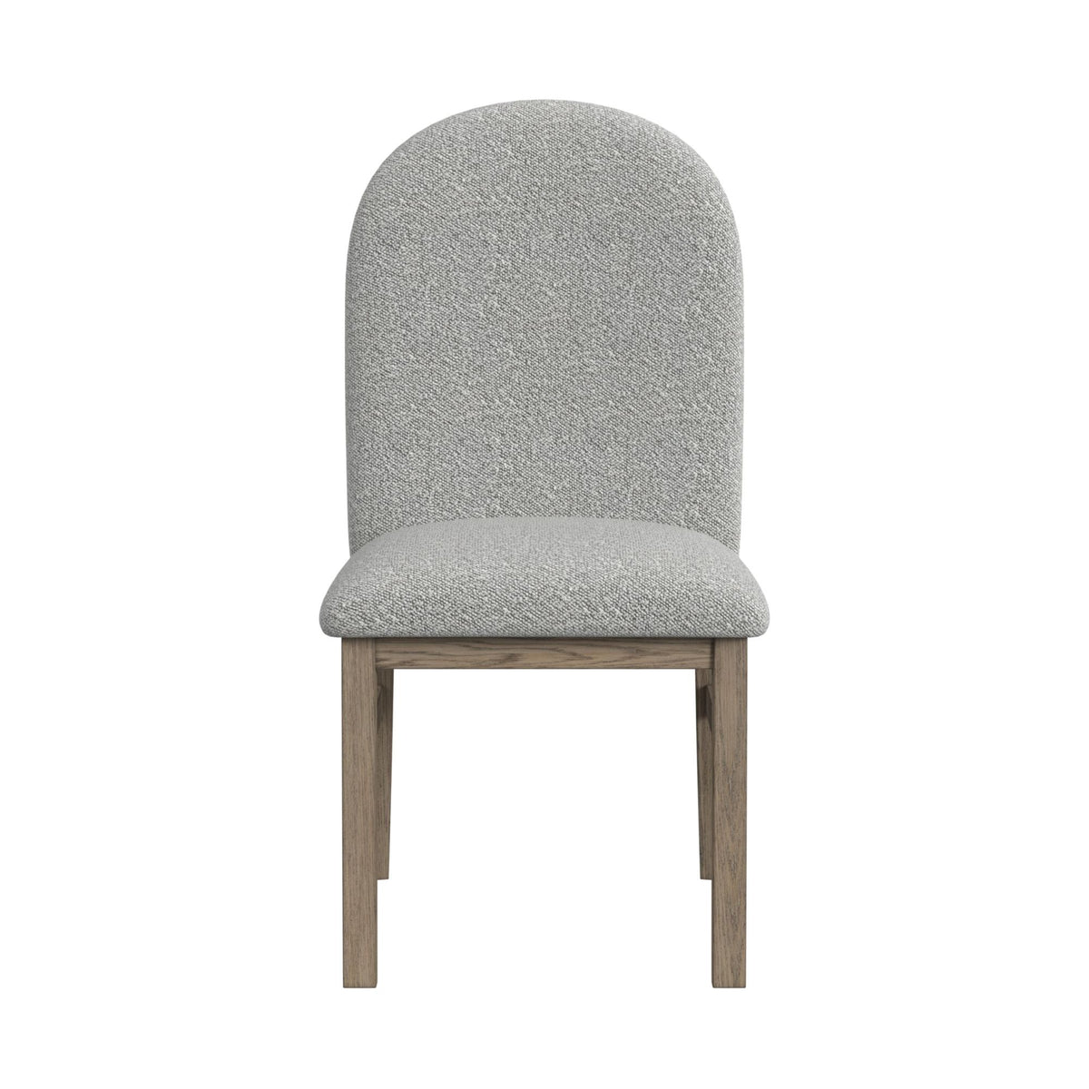 Portland - Round Back Side Chair (Set of 2) - Gray