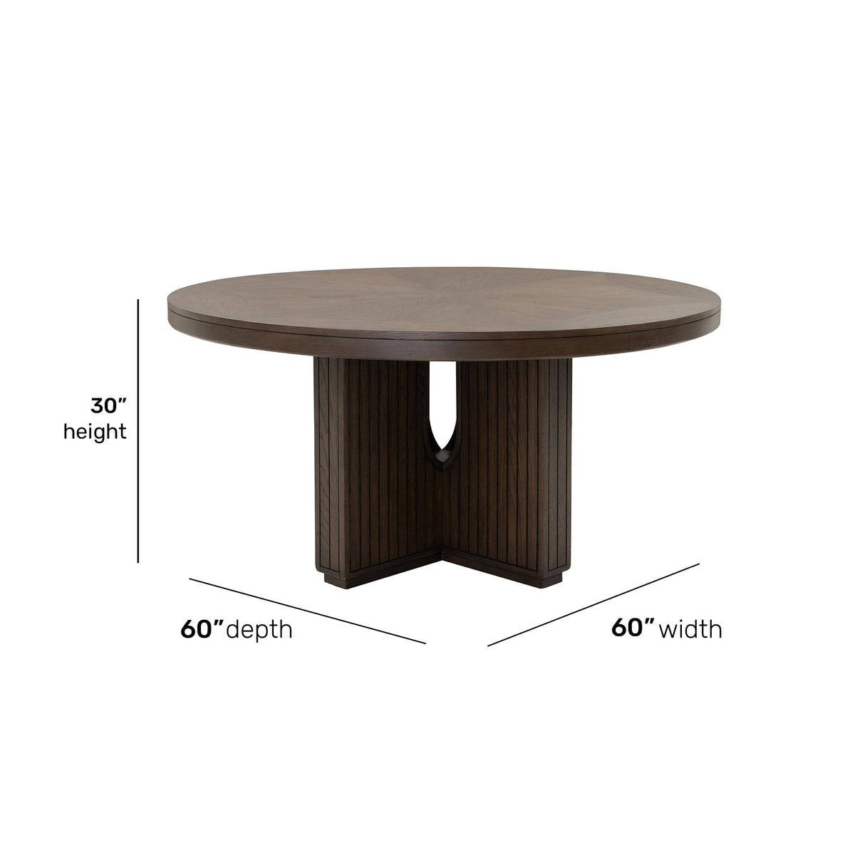Flexsteel Athens Round Dining Table