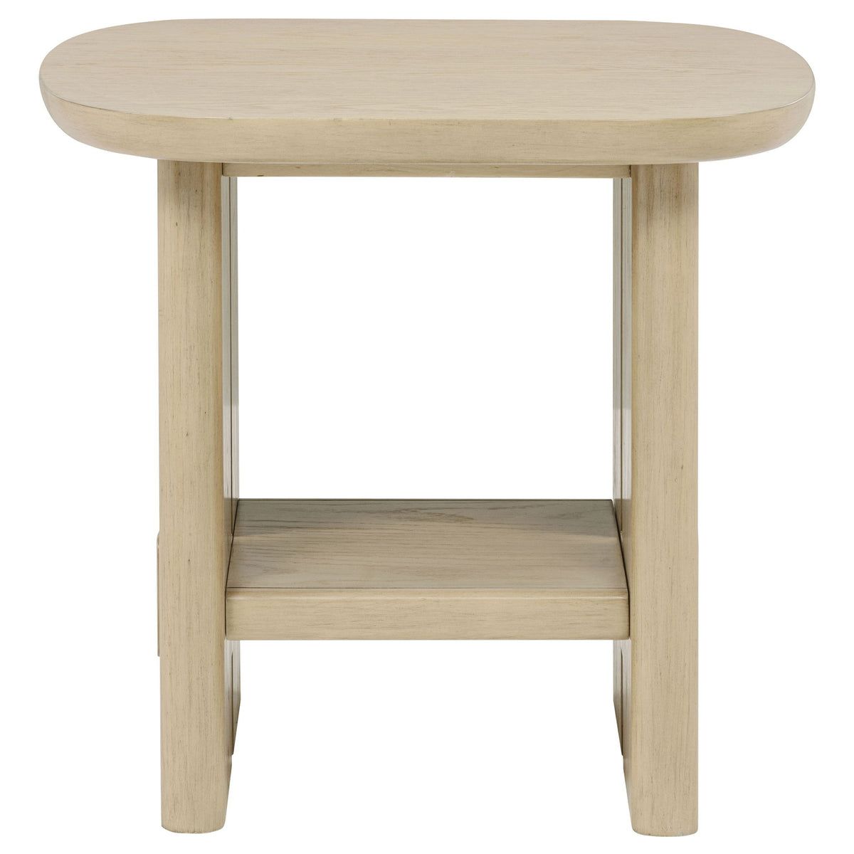Kailani 3-piece Coastal Coffee and End Table Set Beige Oak