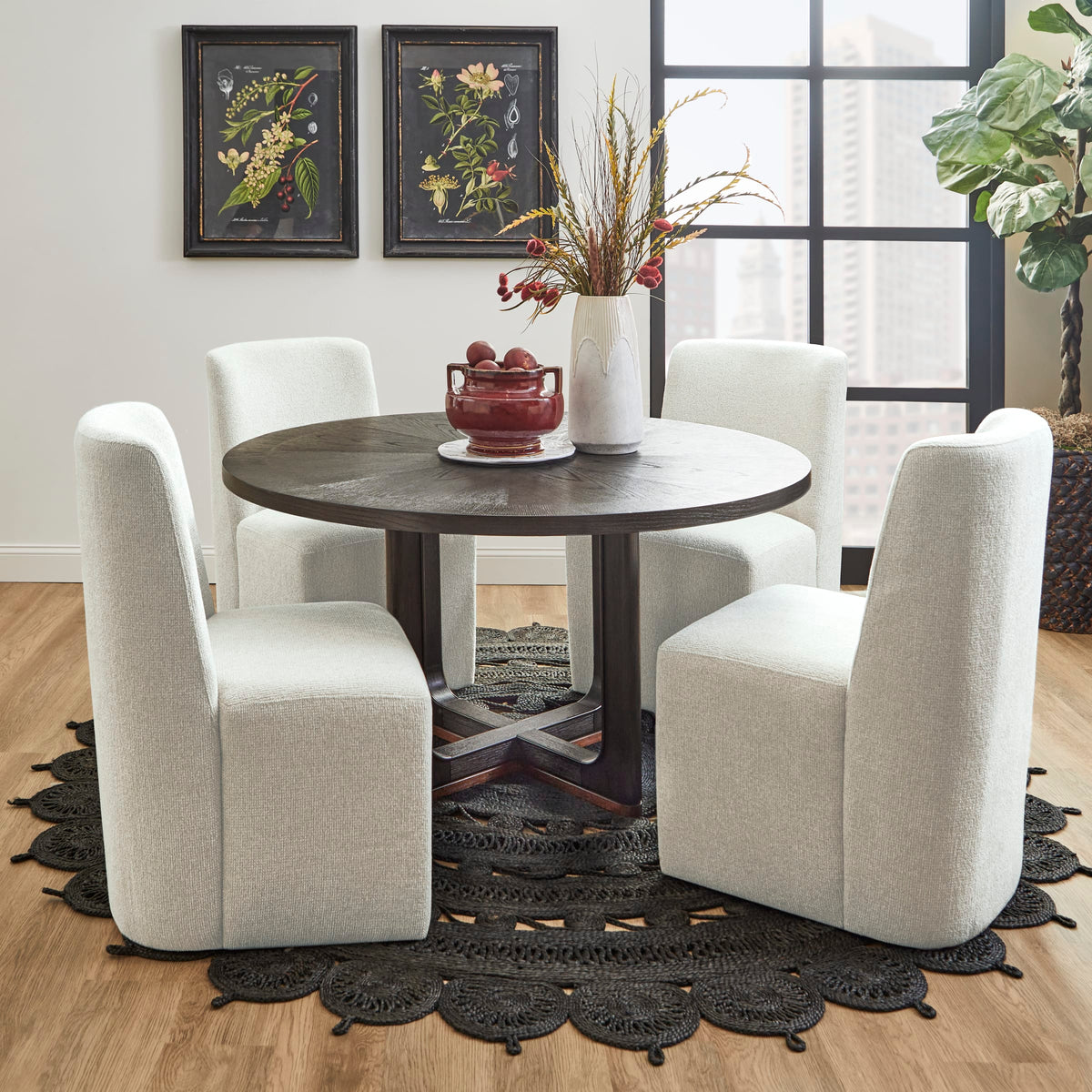 Flexsteel Waterfall Round Dining Table