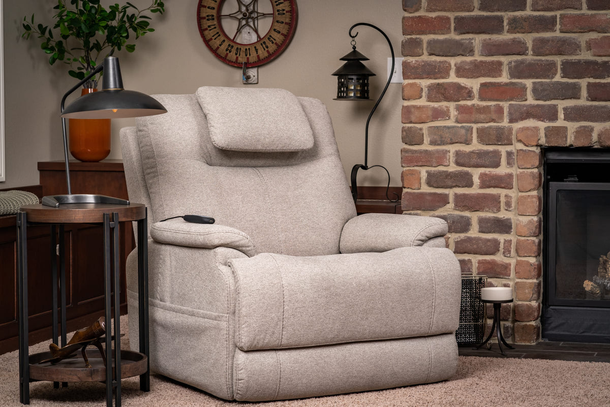 Flexsteel Zecliner Model 1 Power Sleep Recliner with Power Headrest & Lumbar