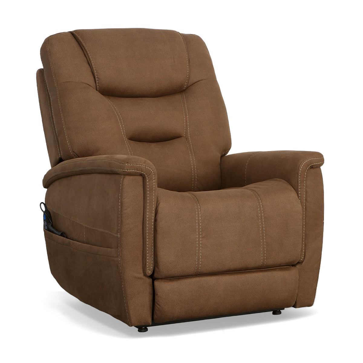 Flexsteel Shaw Power Lift Recliner with Power Headrest & Lumbar