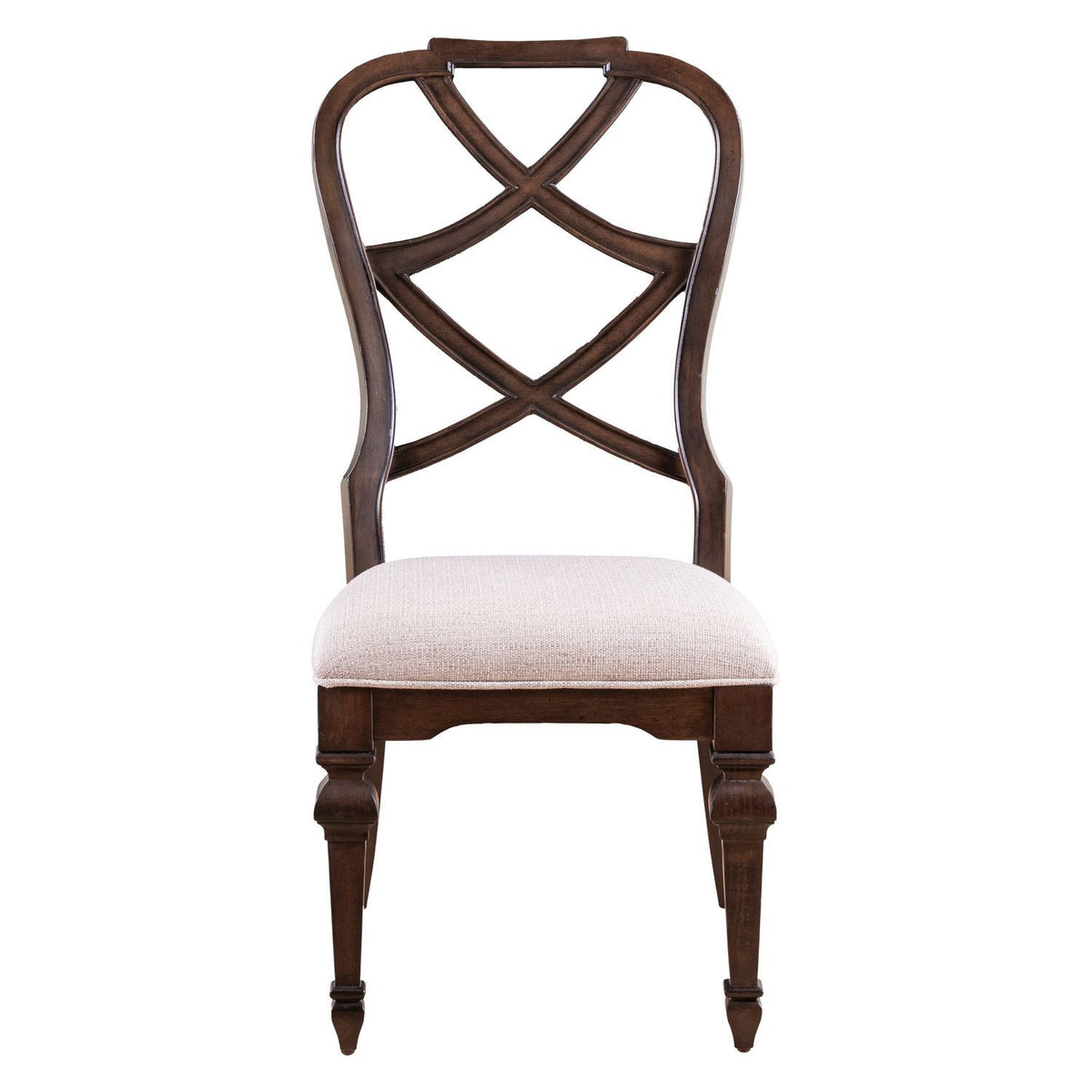 Provence Park - Wood Back Side Chair - Chateau Brown