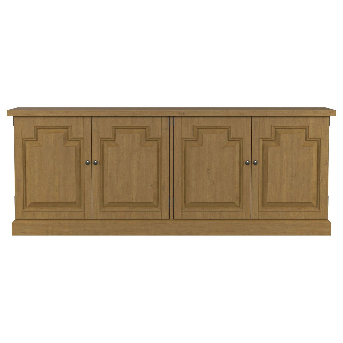 Florence 4-door Dining Sideboard Buffet Cabinet Rustic Honey