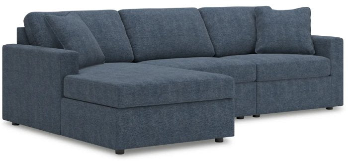 Clearance: Modmax 3-Piece Sectional with LAF Corner Chaise – Ink