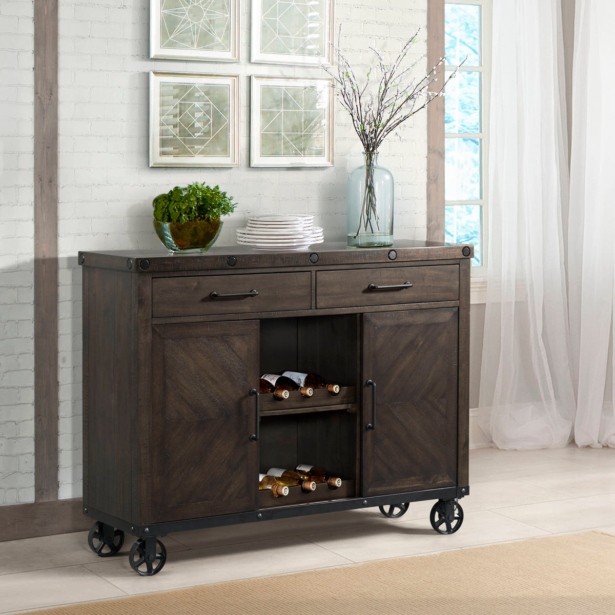 Colorado - Wine Rack - Black