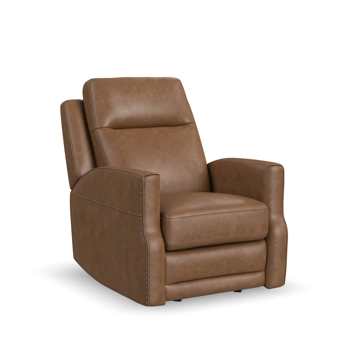 Flexsteel Maxwell Power Gliding Recliner with Power Headrest and Lumbar