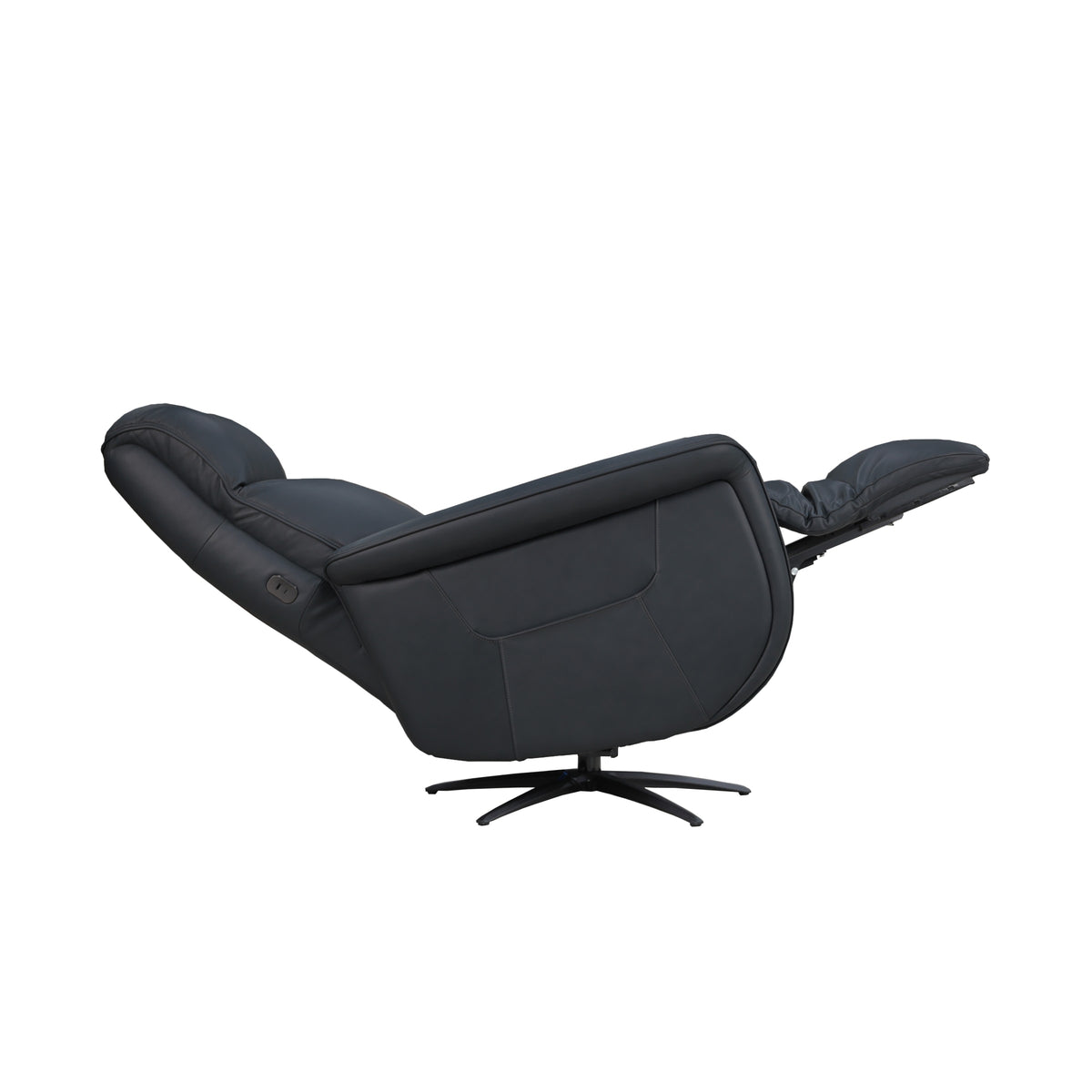 Flexsteel Haven Power Swivel Recliner with Power Headrest, Lumbar, Heat, Massage & Ventilation
