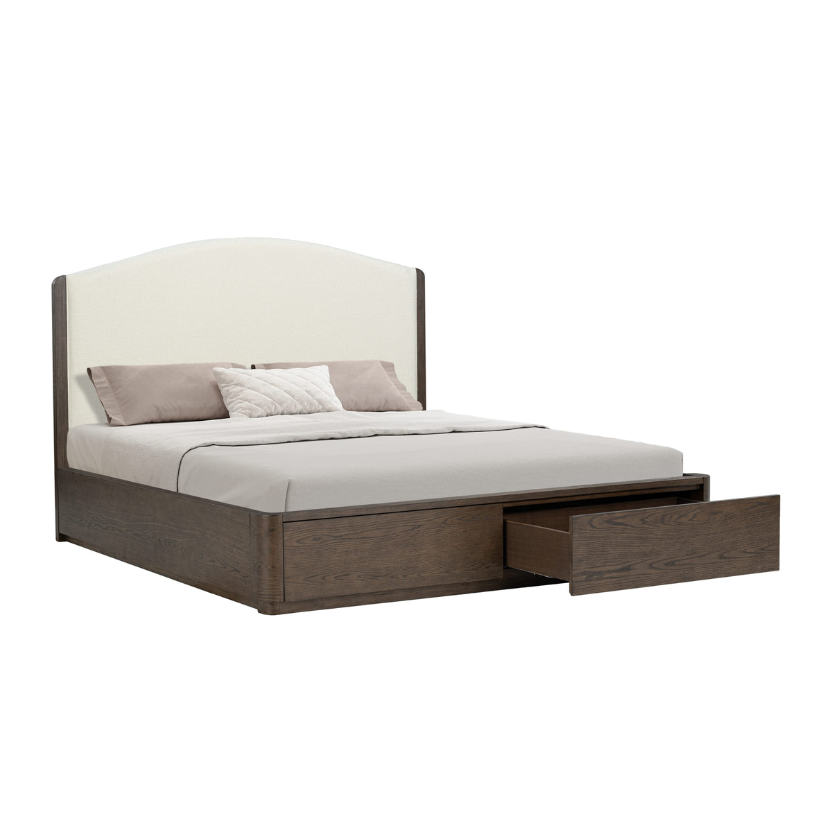 Flexsteel Athens King Upholstered Storage Bed