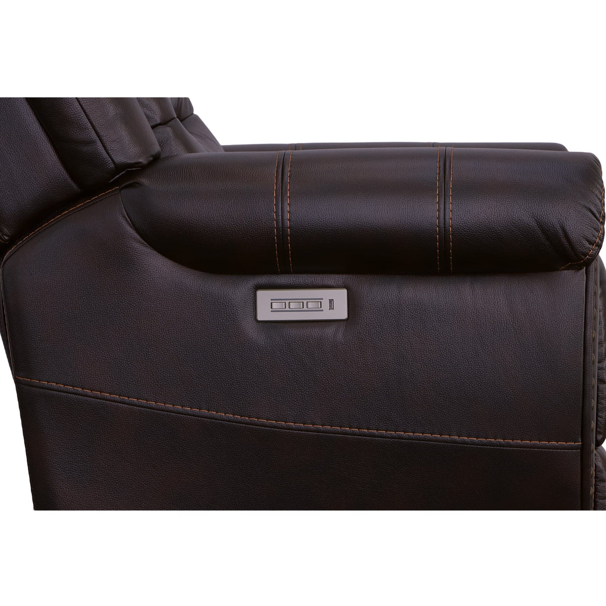 Flexsteel Oscar Power Recliner with Power Headrest & Lumbar