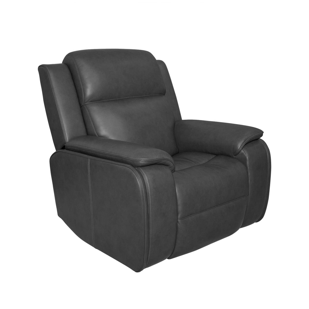 Flexsteel Ziggy Power Recliner with Power Headrest, Lumbar, Heat & Massage