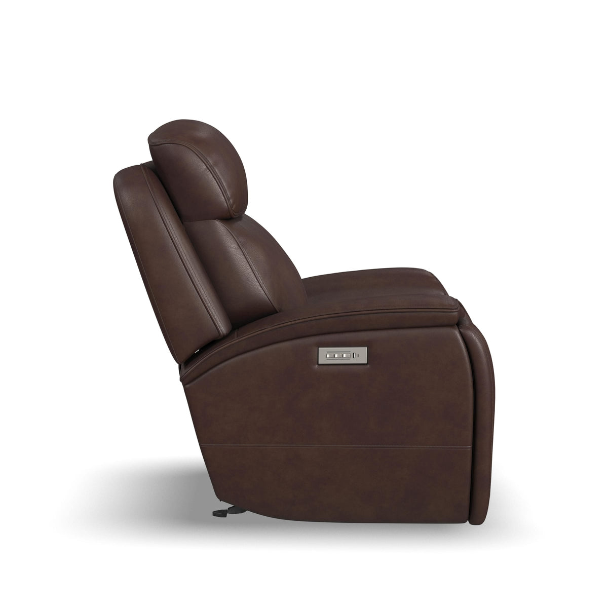 Flexsteel Walker Power Gliding Recliner w/ Power Headrest & Lumbar