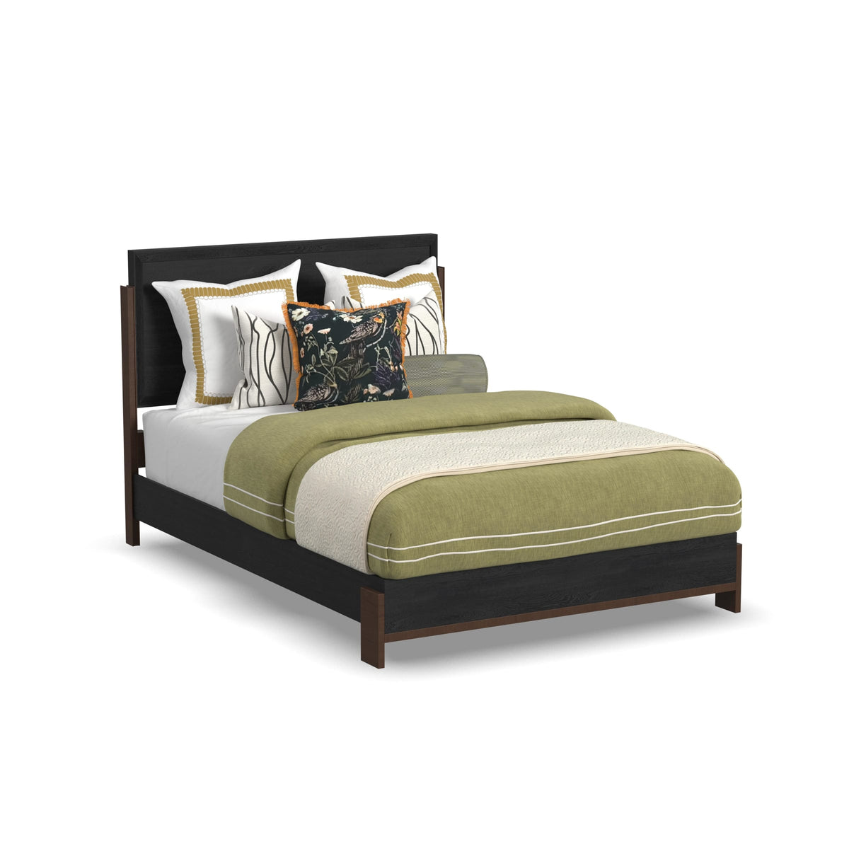 Flexsteel Waterfall Queen Panel Bed
