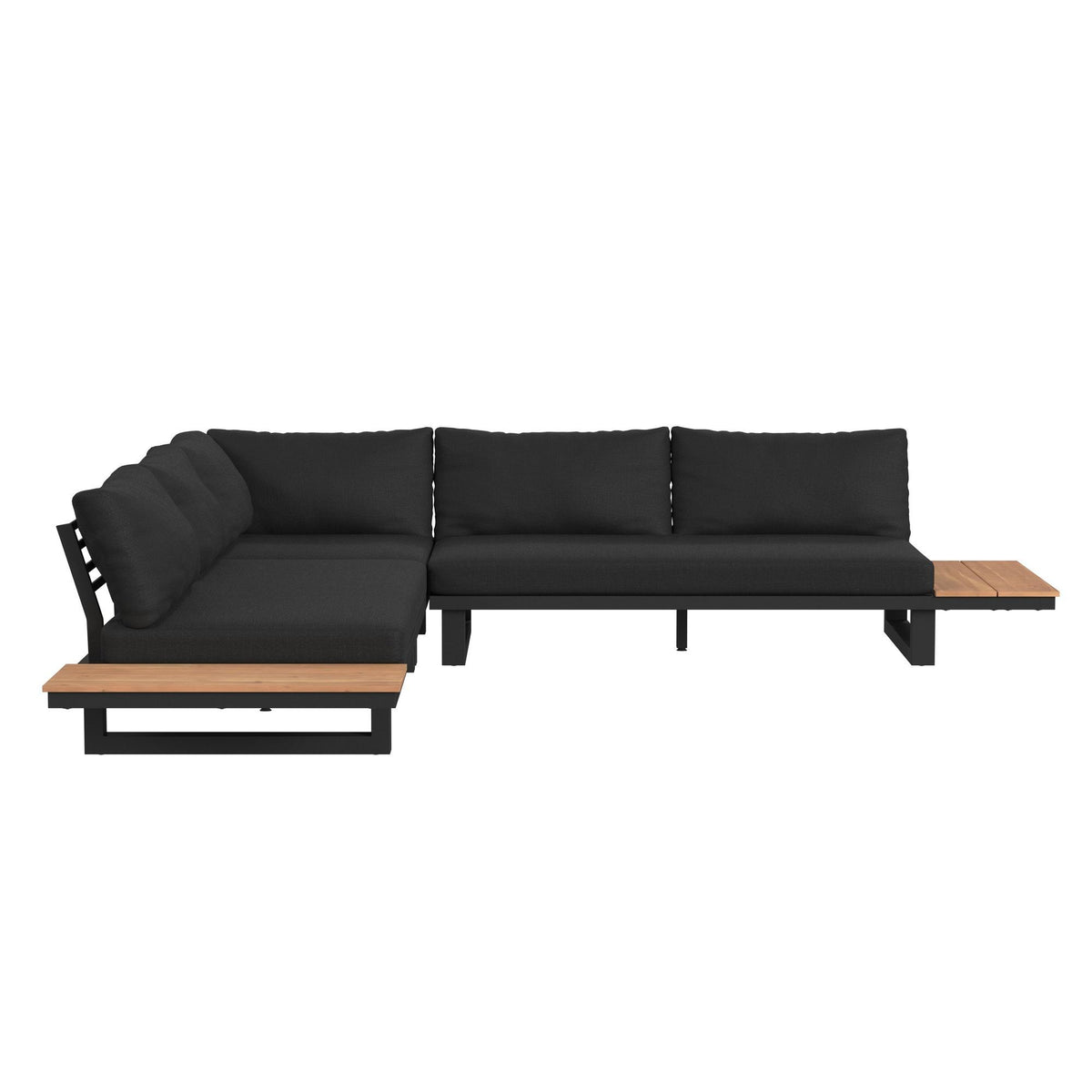 Cabana - Three Piece Outdoor Living Set - Black