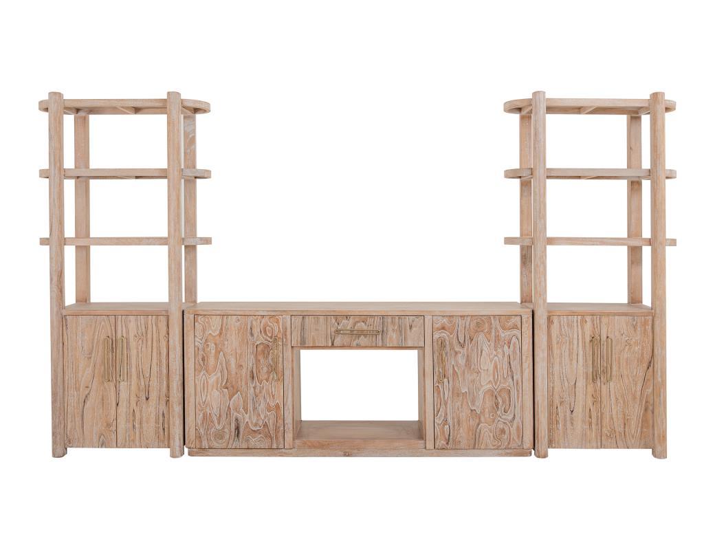 Balam - Wall Unit With Electric Fireplace