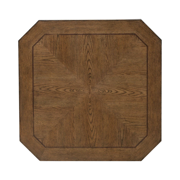 Carolina Park - Octagonal Cocktail Table - Brown