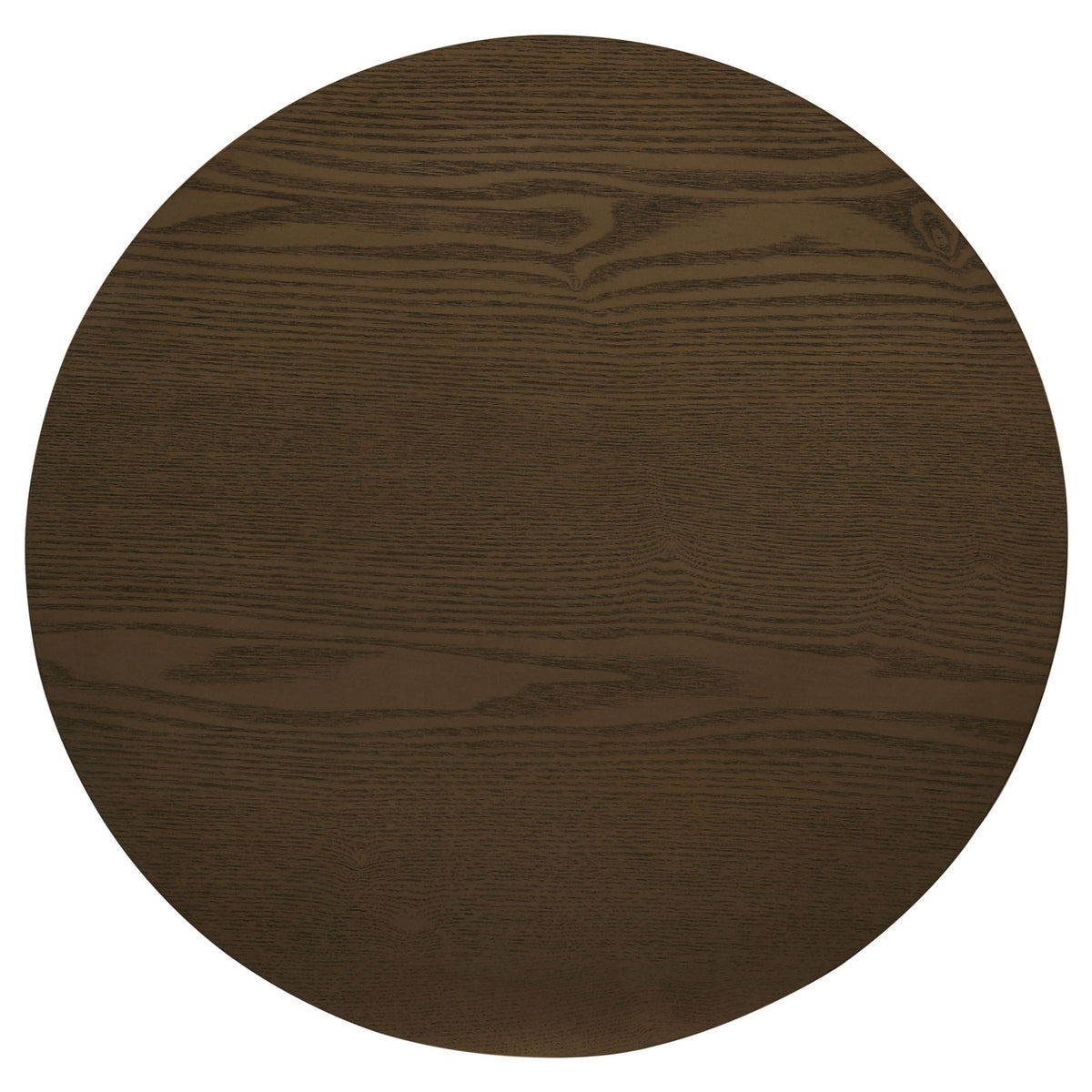 Hamlyn 2-piece Round Fluted Coffee and End Table Set Walnut