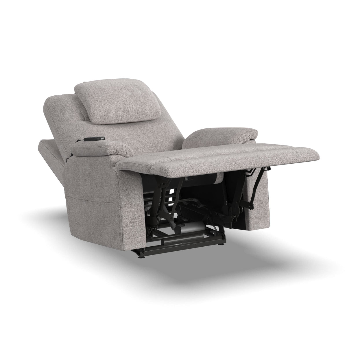 Flexsteel Zecliner Model 2 Petite Power Sleep Recliner with Power Headrest & Lumbar