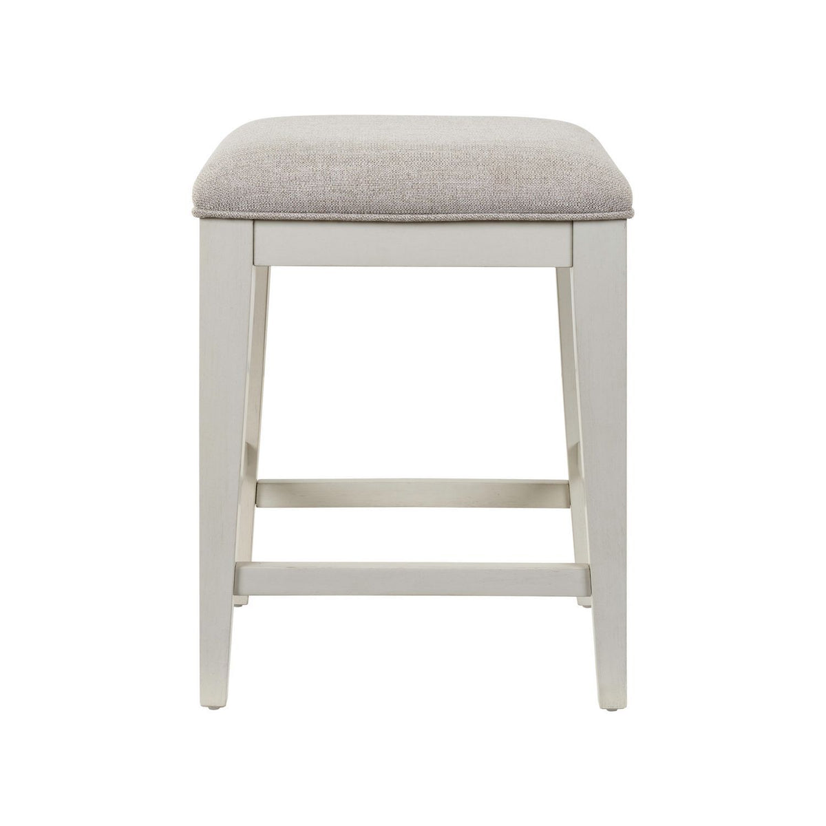 Berkley Square - Upholstered Console Stool - Linen & Khaki