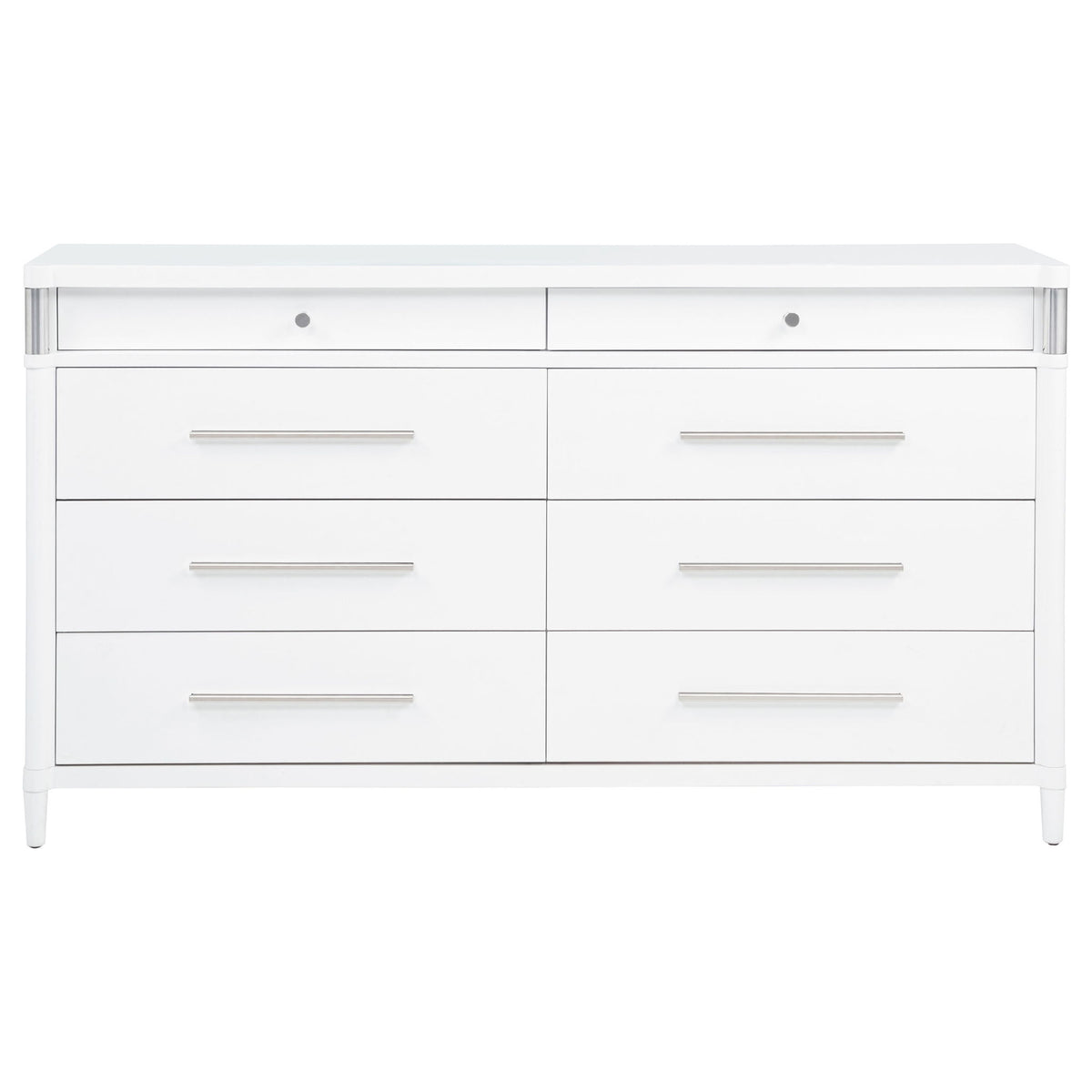 Gracemont 8-drawer Bedroom Dresser Cabinet White