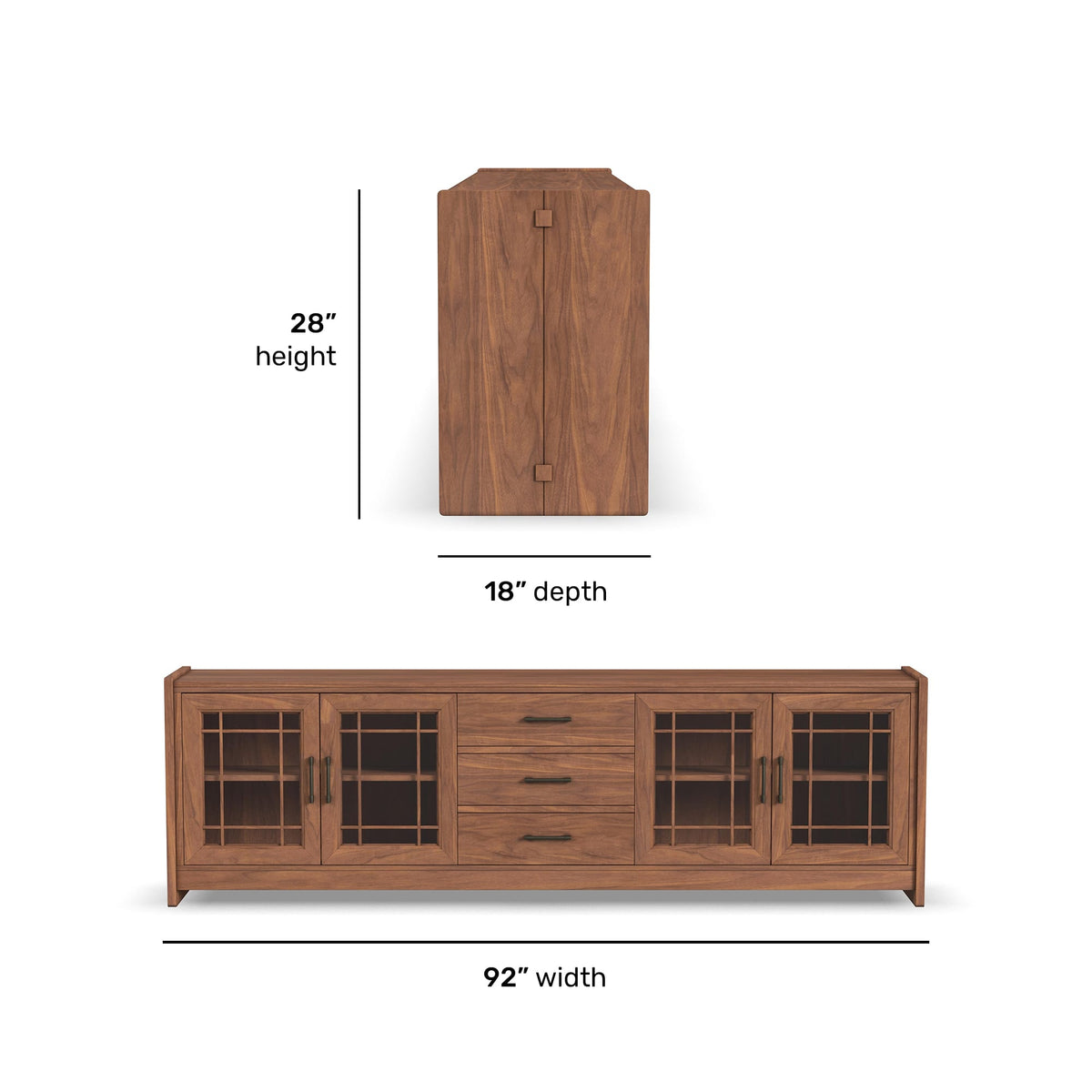 Flexsteel Lincoln Large Entertainment Base